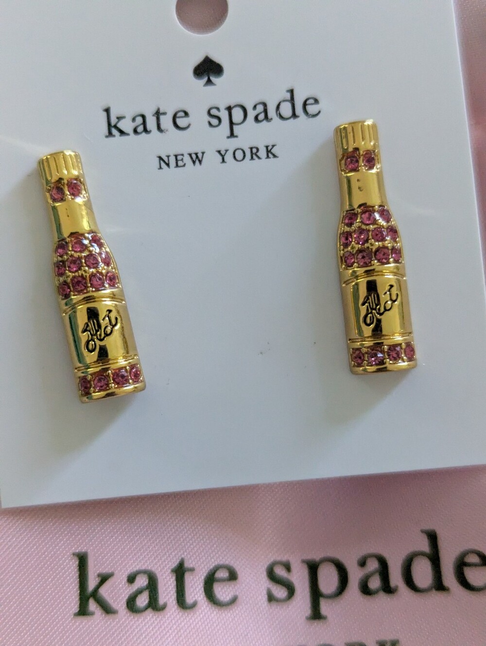 NWT kate spade Spice It Up Hot Sauce Bottle Stud Earrings